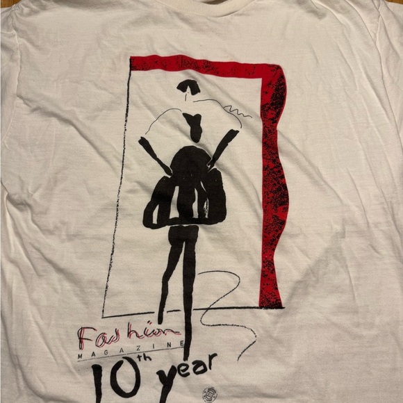 White Graphic T-Shirt - Picture 2 of 6